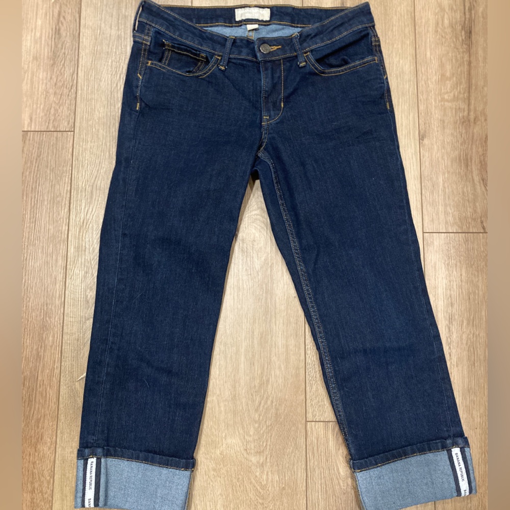 Banana republic skinny fit jean capris 27/4